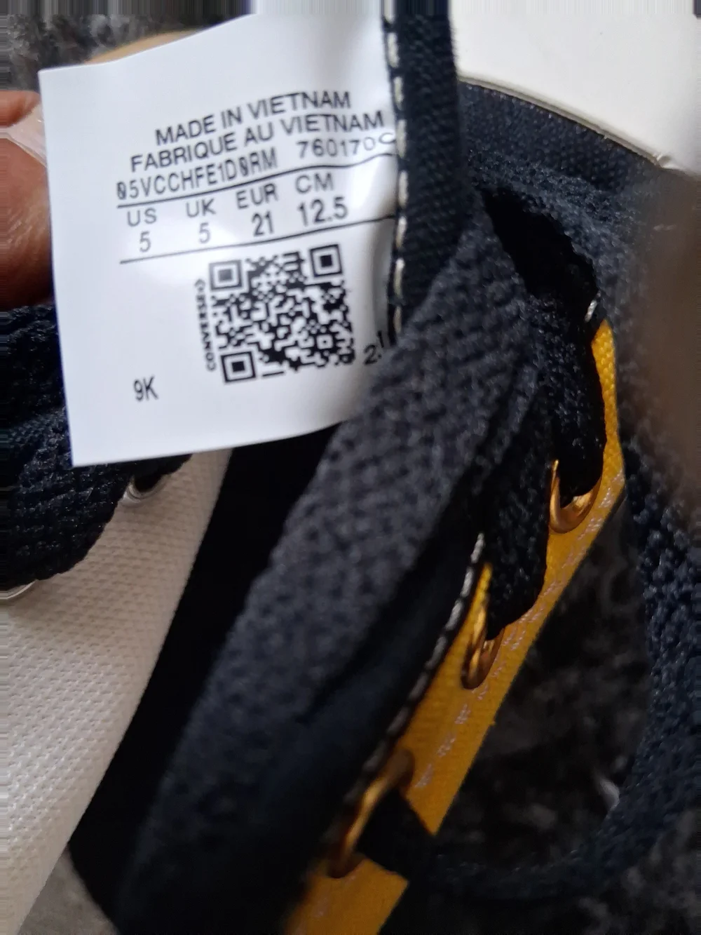 Converse Yellow All-Star High-Top Kids Sneakers